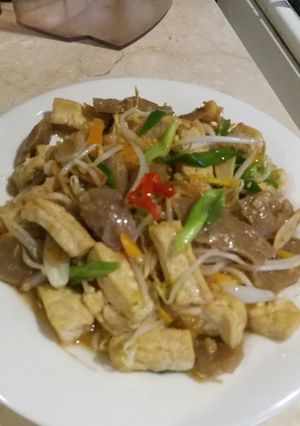 Foto resep Tumis tahu putih baso tauge