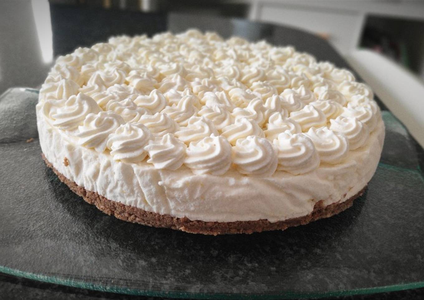 Tarta de limón sin horno (lemon pie)