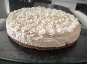 Una foto de lemon pie sin horno