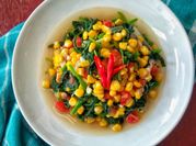 Gambar bayam jagung