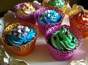 Foto di Cupcakes arcobaleno