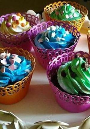 Foto di Cupcakes arcobaleno