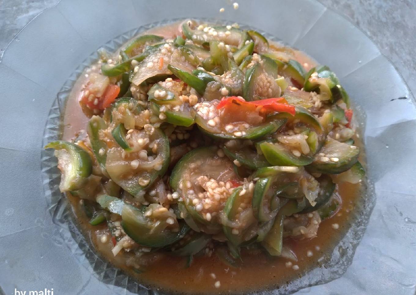 Sambal Goreng Terong Bulat (Terong Mol)