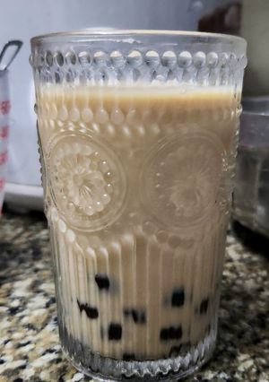 Hình của món Trà sữa handmade by Hân, không bột béo nhưng vẫn béo🧋🧋🧋.