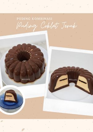 Foto resep Puding Coklat Jeruk