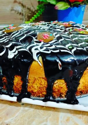 صورة لوصفة كيك السينابون 😋بمداق القرفه