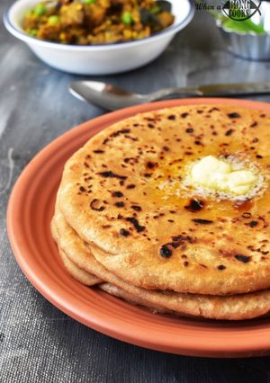 A picture of Atta Sattu Paratha.