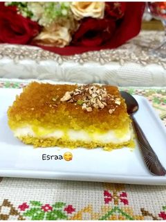 صورة لوصفة كنافة كذابه