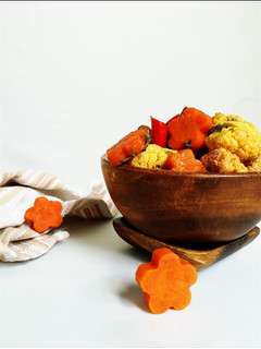 عکسی از دستور ترشی مخلوط با رب گوجه....