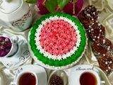 🍉کیک هندوانه (یلدایی)🍉