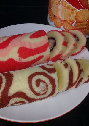 Foto resep Bolu gulung batik