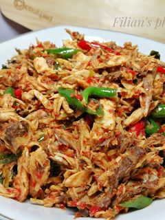 Foto resep Tongkol Suir Pedas