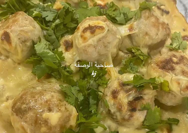 كفتة الدجاج مع البطاطس