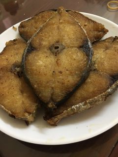 Hình của món Cá thu chiên.
