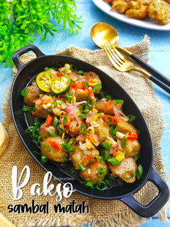 Foto resep Bakso Sambal Matah