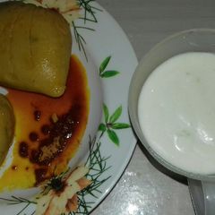 A picture of Alale da kunun gyada.