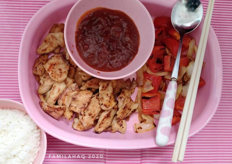 Resep Grilled Chicken with BBQ Sauce, Enak