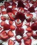 TARTA DE FRUTILLAS 🌝🍓🍓🍓😄🍓🍓🌝🍓🍓🍓CON CREMA