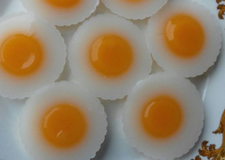 Puding telor ceplok