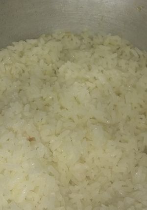 Una foto de Arroz blanco