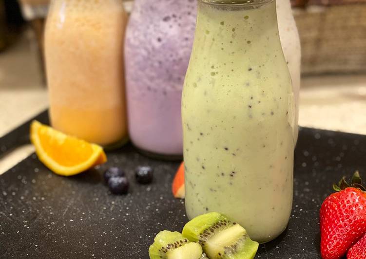 Resep Kiwi Smoothies, Bisa Manjain Lidah