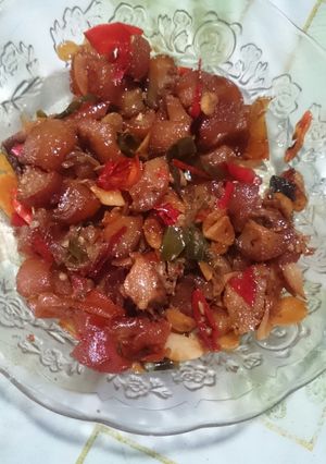 Foto resep Oseng kikil