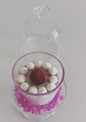 Foto di Crema di mascarpone al lampone