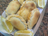 Empanadas de carne cortada a cuchillo