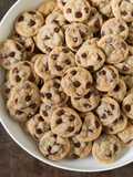 Brown Butter Mini Chocolate Chip Cookies