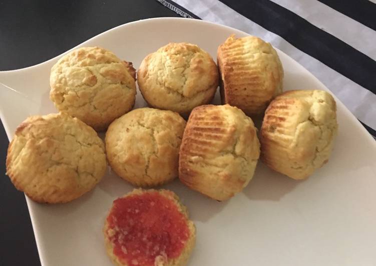 Muffin baked scones