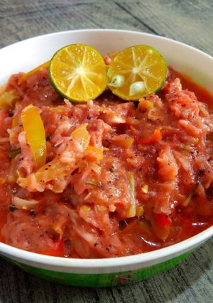 Foto resep Sambal cencalok (udang fermentasi)