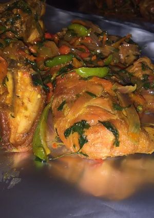 A picture of Chicken curry.
