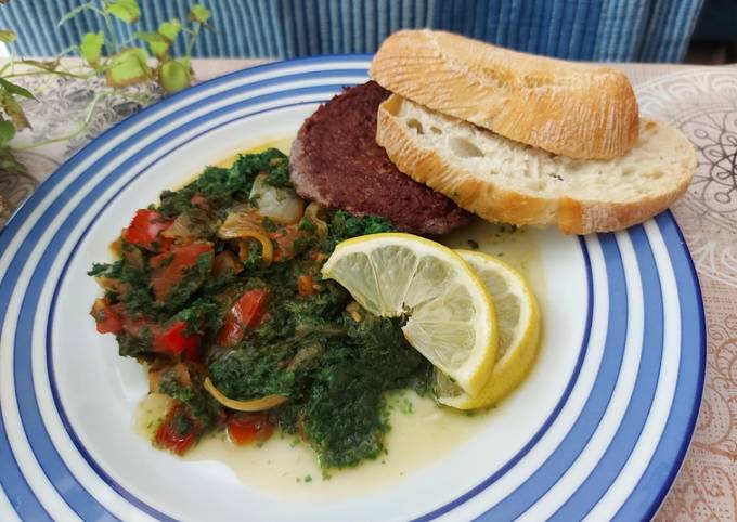 Come a Fai Fatto in casa super veloce Spinaci alla contadina