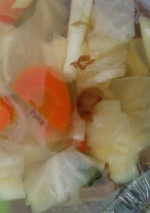Foto resep Sop "tanpa daging/ayam"
