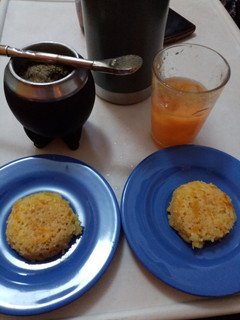 Una foto de Torta individual de naranja
