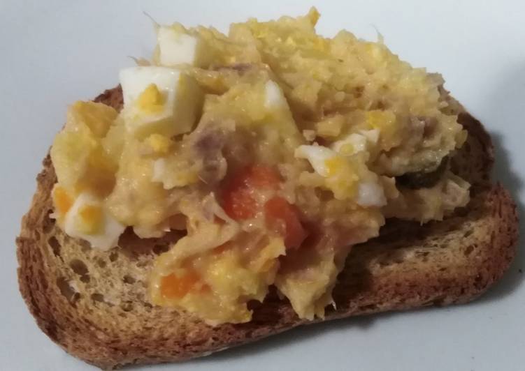 Ensaladilla machacada