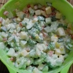 A picture of Broccoli salad.