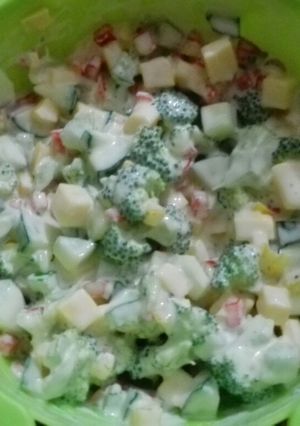 A picture of Broccoli salad.