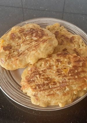 A picture of Vegetable Pancakes.