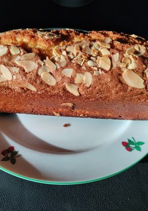 Une photo de Gâteau au yaourt et aux amandes 🍪