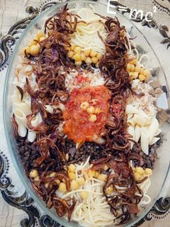 صورة لوصفة كشري مصري