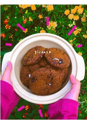 Foto resep Simple Softcookies (Chocolate & Marshmallow)