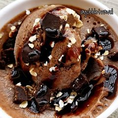 A picture of Chocolate Banana Ice Cream.