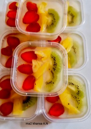 Foto resep Silky Puding Buah