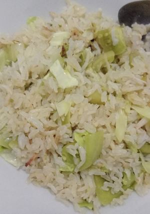 Foto resep Nasi goreng teri (porang/shirataki)