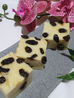 Foto resep Pudding Roti Tawar Kismis