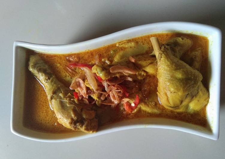 Bagaimana Menyiapkan Gule Ayam, Bikin Ngiler