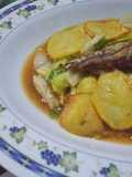Stir fry vegetable sardine