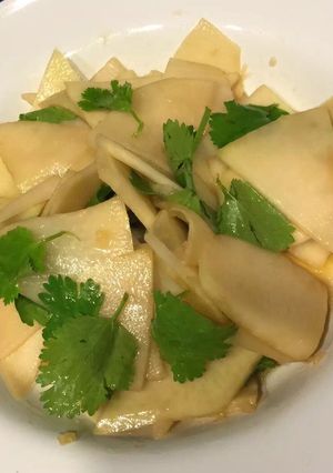 涼拌大頭菜 的食譜成品照片