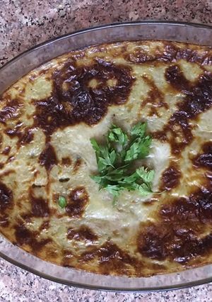 صورة لوصفة بطاطس بالبشاميل 🤤😭❤️